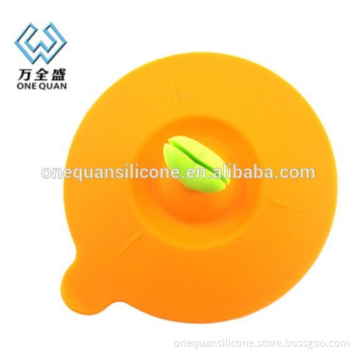 professional factory silicone cup cover, coffee cup cover